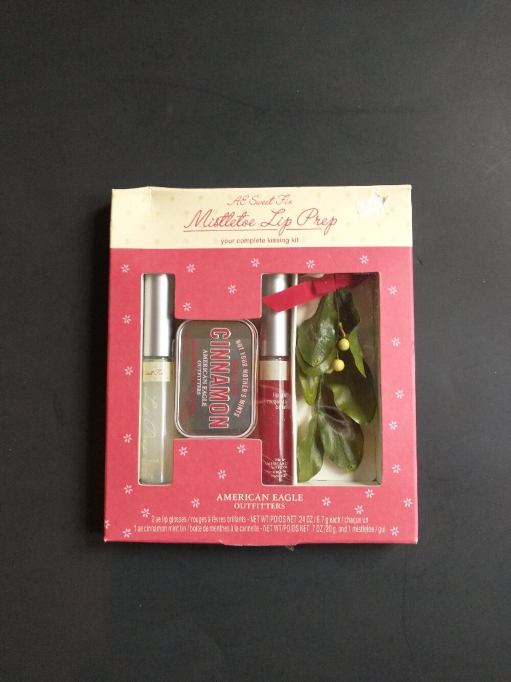 American Eagle Outfitters Sweet Fix Mistletoe Lip Gloss Gift Set AEO